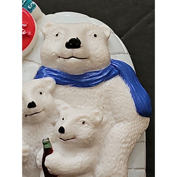 VINTAGE 1996 COCA-COLA 3D Polar Bear  & Bottle Caps COLLECTIBLE MAGNET LOT of 7 - Picture 16 of 16